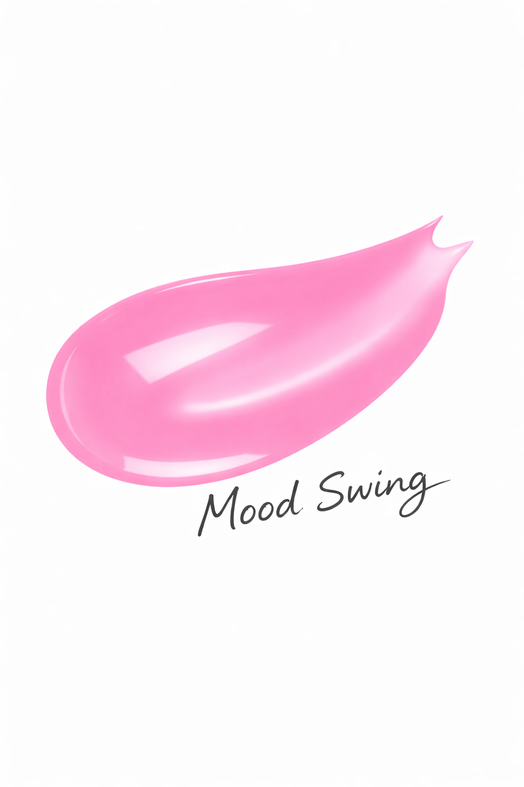 Pink color swatch labeled 'Mood Swing' on a white background
